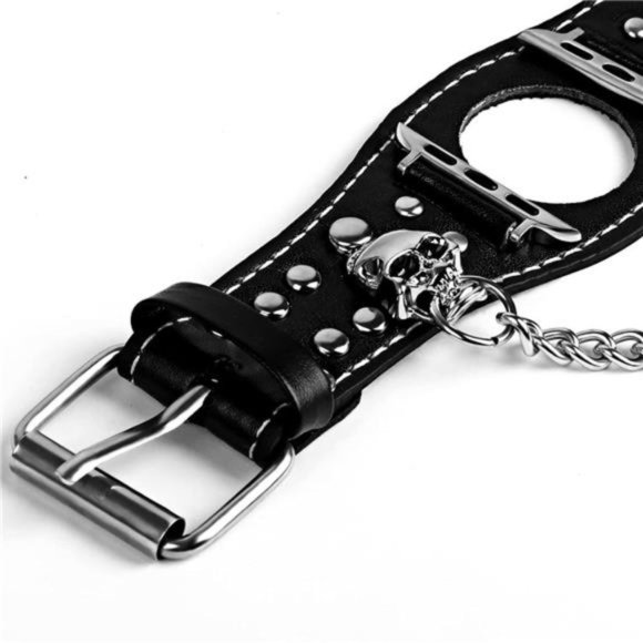 NEW Punk Skull Apple Watch Band main image 4